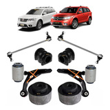 Kit 6 Bucha 2 Bieleta Susp Dianteira Fiat Freemont 11 2012