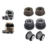 Kit 6 Bucha Coxim Da Cabine Para Mercedes Axor Actros
