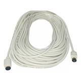 Kit 6 Cabo Extensão Ps2 Mini Din 20 Mts teclado E Mouse 