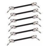 Kit 6 Cabo P10 L X P10 L Pedal Ou Pedaleira 15 Cm 90 