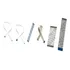 Kit 6 Cabos Flat (8,8,10.14.24.45) Vias Para Ps3 Slim Cech