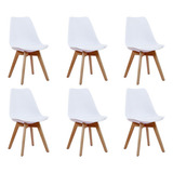 Kit 6 Cadeira Eames