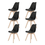 Kit 6 Cadeiras Saarinen