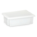 Kit 6 Caixas Organizadoras Multiuso C Tampa 10 L Pleion