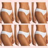 Kit 6 Calcinha Feminina