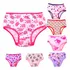Kit 6 Calcinha Infantil Algodão Tradicional Criança Menina