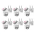 Kit 6 Câmera Wifi Prova D'água Infravermelho C/6 Cartão 32gb Cor A8.c/cartâo.32gb