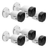 Kit 6 Cameras De Segurança Intelbras Infra Vhc 1120 Bullet
