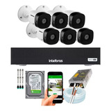 Kit 6 Cameras Intelbras
