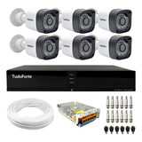 Kit 6 Cameras Seguranca
