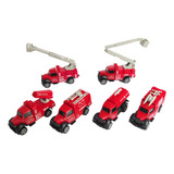 Kit 6 Caminhao De