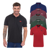 Kit 6 Camisa Polo