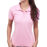 Kit 6 Camisas Polos Feminina Atacado Uniforme Malha Piquet