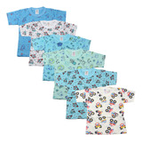 Kit 6 Camisetas Infantil