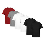Kit 6 Camisetas Masculina