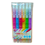 Kit 6 Canetinhas Marca