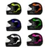 Kit 6 Capacetes Automatico Sport Moto 788 Atacado Promoção