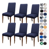 Kit 6 Capas Cadeira