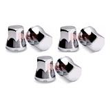 Kit 6 Capas Porca Cromada Caminhão 24 27 30 32 33