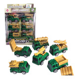 Kit 6 Carrinho Caminhao