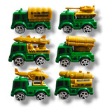 Kit 6 Carrinhos Brinquedo