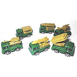 Kit 6 Carrinhos Caminhao