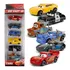 Kit 6 Carrinhos Filme Cars Relâmpago Mc Queen Die Cast Cor Carros