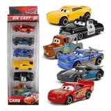 Kit 6 Carrinhos Filme Cars Relâmpago Mc Queen Diecast Oferta