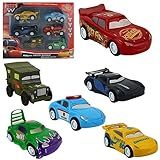 Kit 6 Carrinhos Miniatura Velozes A