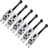 Kit 6 Carrinhos Saddles Para Ponte Floyd Rose Prata Cromado
