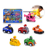 Kit 6 Carros E Personagens Patrulha Canina Fricção Coleção