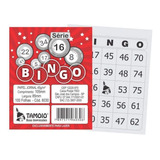 Kit 6 Cartelas Bingo Jornal Pq