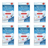 Kit 6 Cartelas Milton Esterilizador Sem Enxague P Mamadeira