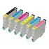  Kit 6 Cartuchos Compatíveis Epson 481/482/483/484/485/486