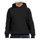 Kit 6 Casaco Infantil Peluciado Punho Inverno 8 A 12 Preto