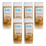 Kit 6 Cera Depilatória Refil Própolis E Mel 100g Depil Bella