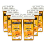Kit 6 Ceras Roll on Refil Depilatória Clásisca Mel Depimiel
