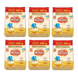 Kit 6 Cereal Infantil Mucilon Arroz E Aveia 600g