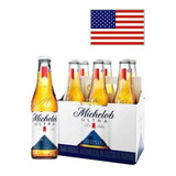 Kit 6 Cerveja Michelob Ultra Long Neck Importada 355ml Usa