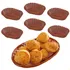 Kit 6 Cestas Porta Pão 23cm Pão De Queijo Salgado Lanchonete
