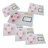 Kit 6 Chip M2m
