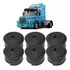 Kit 6 Cinta Tanque Diesel 1150mm Compatível Scania 112 113