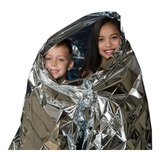 Kit 6 Cobertor Isolante Manta Térmica Resgate Sobrevivência 