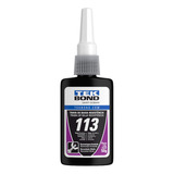 Kit 6 Cola Adesivo Trava Parafuso Bt 113 50g Violeta Tekbond