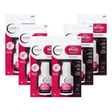 Kit 6 Colas Para Unhas Postiças Fhaces C Pincel 5g