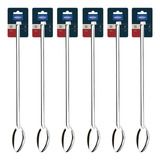 Kit 6 Colher De Servir Arroz Cozinha Industrial Restaurante