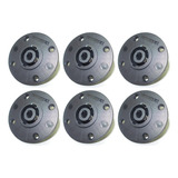 Kit 6 Conector Speakon
