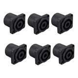 Kit 6 Conector Speakon