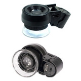 Kit 6 Conta fios Lupa Profissional 45x Leds Branco E Uv