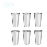 Kit 6 Copos Aco